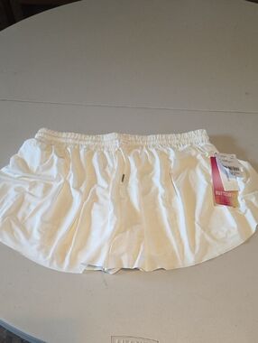 Butter White Womens Shorts - Butter